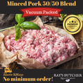 Fresh Pork Minced Meat 猪肉碎! 50% Meat-50% Fat Blend Vacuum Packed 500g